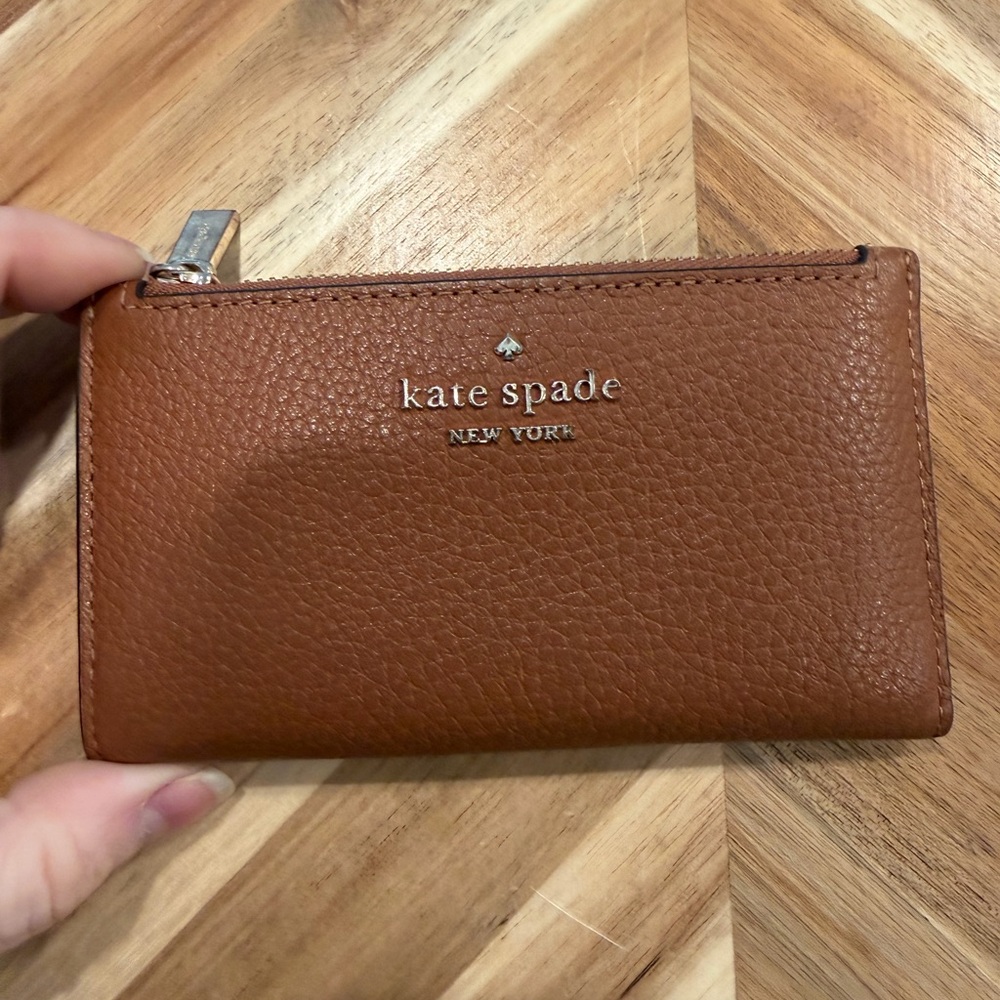 Kate Spade Tan Leather Wallet
